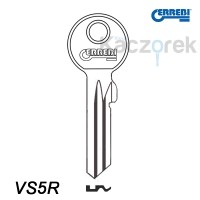 Errebi 039 - klucz surowy mosiężny - VS5R